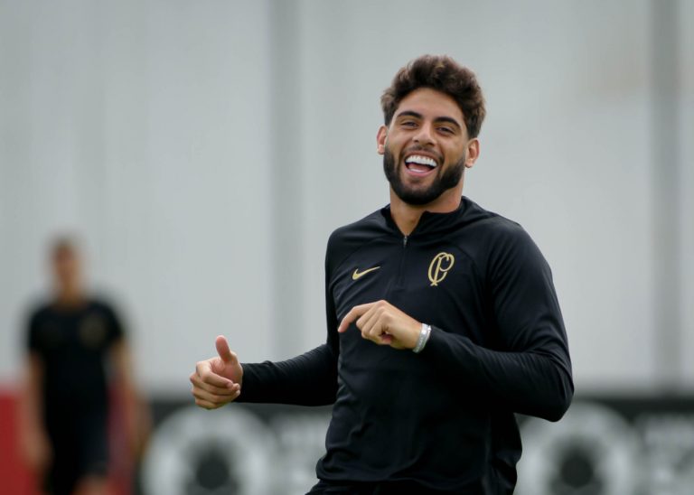 Yuri Alberto retornou aos treinos depois de passar por uma cirurgia de hérnia | Foto: Rodrigo Coca - Agência Corinthians