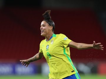 Amanda se despede do Palmeiras sendo a maior artilheira do clube | Foto: Lívia Villas Boas | CBF