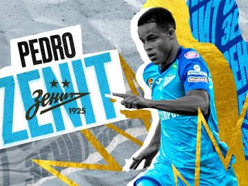 Pedro se tornou alvo do Al-Ahli, da Arábia Saudita | Foto: Divulgação - Zenit
