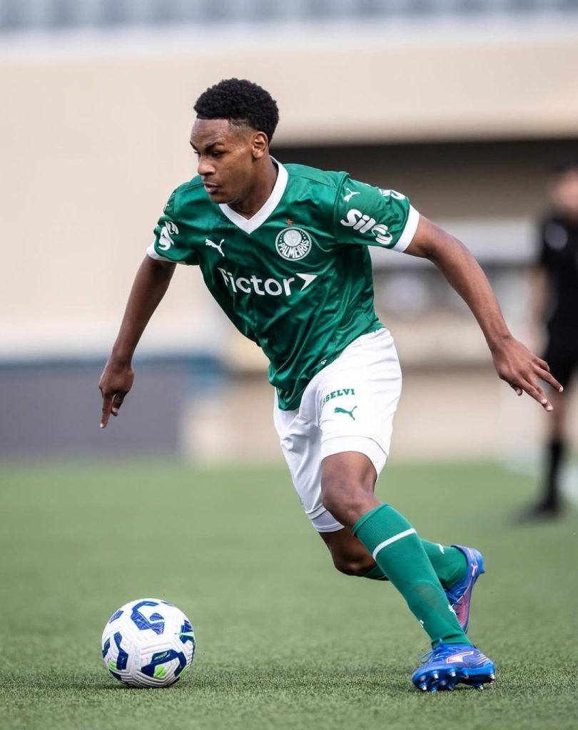 Eduardo Conceição pelo time sub-17 do Verdão |  Foto: Fabio Menotti - Palmeiras