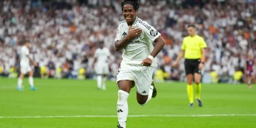 Endrick durante partida pelo Real Madrid | Foto: Angel Martinez - 2024 Getty Images | Getty Images Europe
