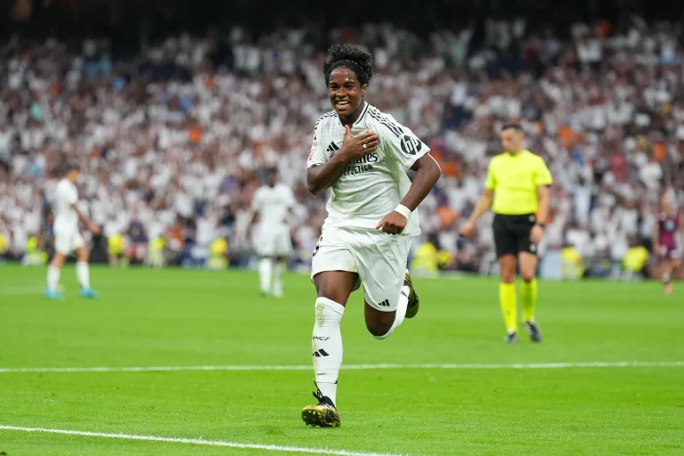 Endrick durante partida pelo Real Madrid | Foto: Angel Martinez - 2024 Getty Images | Getty Images Europe