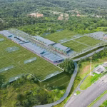 Imagem do projeto do novo CT do Bahia, que tem previsão para ser entregue em 2027 | Foto: Divulgação Bahia