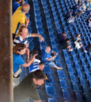 Torcedora do Avaí profere falas racistas à torcedores do Remo (Foto: Portal Cidade 091)