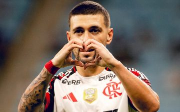 Novo vínculo de Arrascaeta com Flamengo irá até 2028 | Foto: Adriano Fontes - Flamengo