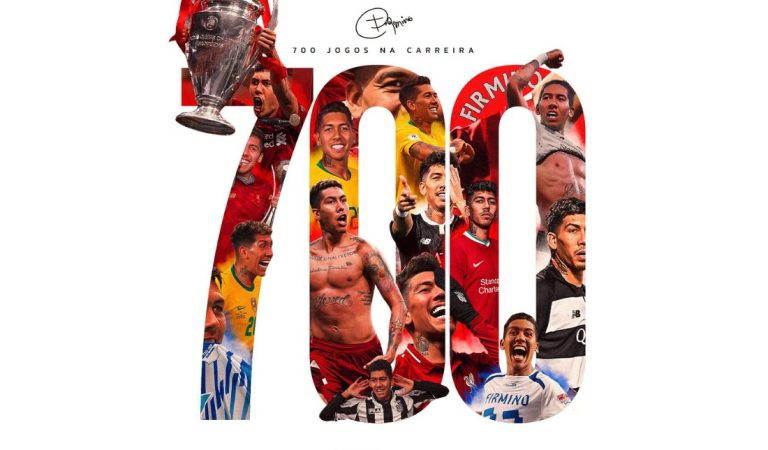 Roberto Firmino chega a 700 jogos na carreira