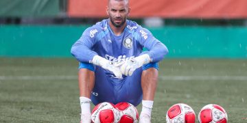 Weverton tem contrato até final de 2026 com o Palmeiras | Foto: Fabio Menotti - Palmeiras