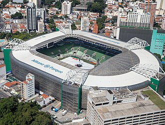 Allianz Parque, palco da partida entre Fluminense x Palmeiras.