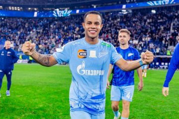 Pedrinho, atualmente no Zenit, marcou o gol da vitória da equipe sobre o Lokomotiv