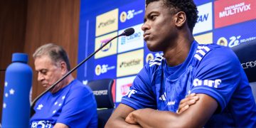 Jonathan Jesus tem contrato até 2029 com o Cruzeiro | Foto: Gustavo Aleixo - Cruzeiro