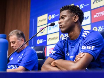 Jonathan Jesus tem contrato até 2029 com o Cruzeiro | Foto: Gustavo Aleixo - Cruzeiro