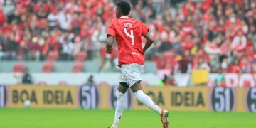 Vitão durante partida pelo Internacional | Foto: Ricardo Duarte - Internacional