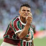Thiago Silva durante comemoração do gol pelo Fluminense | Foto: Lucas Merçon - Fluminense