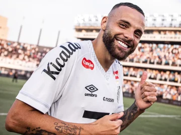 Guilherme irá atuar na MLS a partir de 2026 | Foto: Raul Baretta - Santos FC
