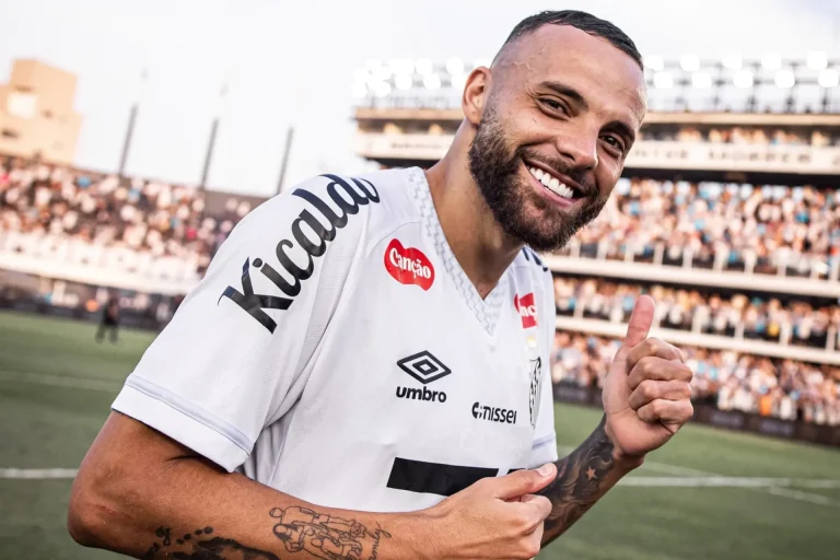 Guilherme irá atuar na MLS a partir de 2026 | Foto: Raul Baretta - Santos FC
