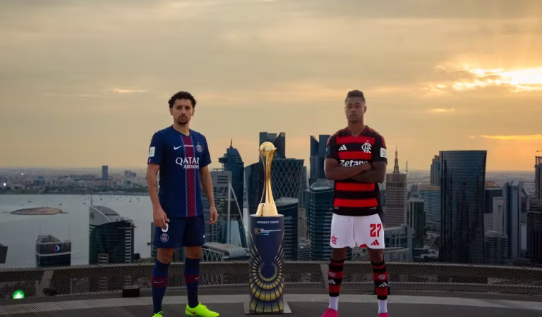 Flamengo enfrenta o PSG em busca do mundo de novo