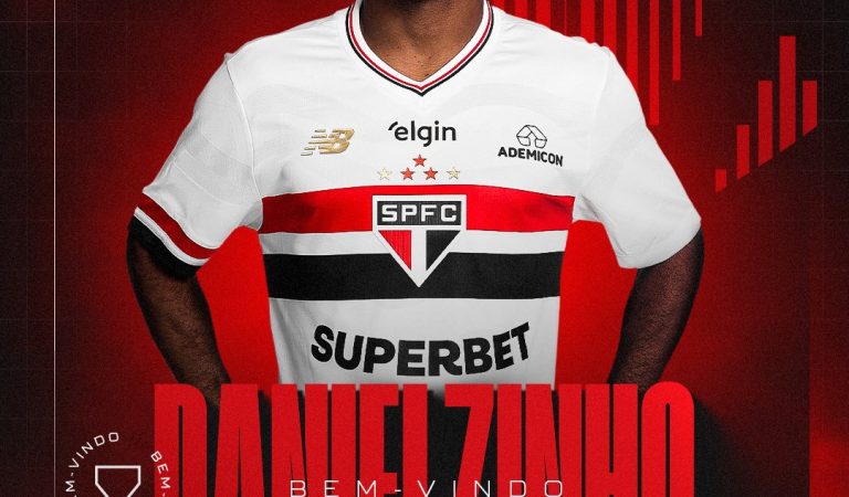 São Paulo anuncia Danielzinho como primeiro reforço para 2026