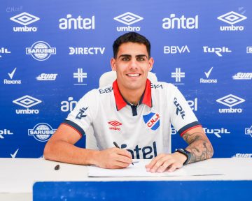 Villalba tem contrato até 2028 com o Nacional | Foto: Divulgação - Nacional