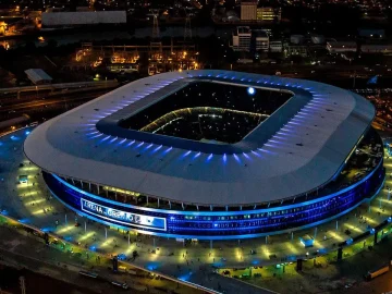 Arena do Gremio, palco da partida desta noite.