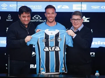 O Grêmio rescindiu o acordo que tinha com a Alfa Bet | Foto: Maxi Franzoi - AGIF