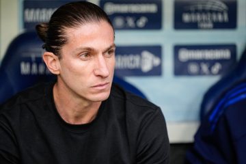 Flamengo anunciou renovação de Filipe Luís até final de 2027 | Foto: Pedro Loureiro - Sports Press Photo | Getty Images