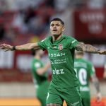 Mateusão em ação pelo Shabab Al Ahli (Foto: Divulgação)