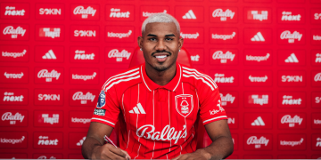 Cuiabano será o quinto reforço do Vasco para essa temporada | Foto: Divulgação - Nottingham Forest