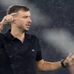 Anselmi comandando o Botafogo diante do Bangu