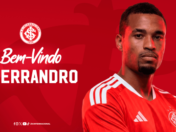 Alerrandro é o quarto reforço do Inter para essa temporada | Foto: Divulgação - Internacional