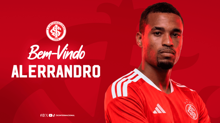 Alerrandro é o quarto reforço do Inter para essa temporada | Foto: Divulgação - Internacional