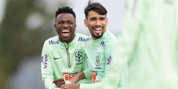 Paquetá e Vini, crias do Ninho, na Seleção Brasileira