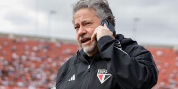 Júlio Casares deixa o cargo de presidente no São Paulo após polêmicas e crise política no clube - Foto: Rubens Chiri/São Paulo FC