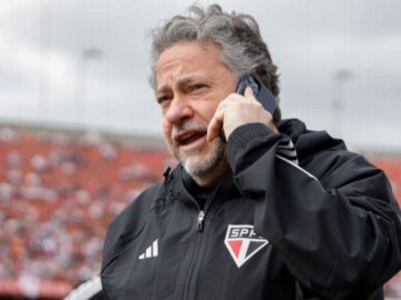 Júlio Casares deixa o cargo de presidente no São Paulo após polêmicas e crise política no clube - Foto: Rubens Chiri/São Paulo FC