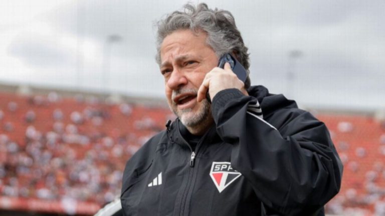 Júlio Casares deixa o cargo de presidente no São Paulo após polêmicas e crise política no clube - Foto: Rubens Chiri/São Paulo FC