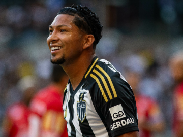 Rony em ação pelo Atlético-MG | Foto: Fernando Moreno - AGIF