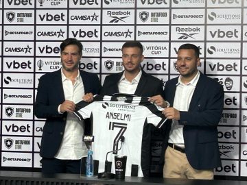 Anselmi é apresentado no Botafogo - BTB SPORTS