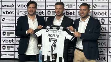 Anselmi é apresentado no Botafogo - Foto: Reprodução/BTB Sports