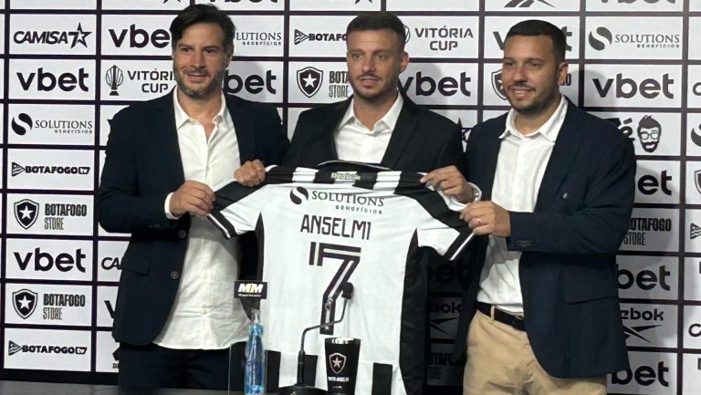 Anselmi é apresentado no Botafogo - Foto: Reprodução/BTB Sports
