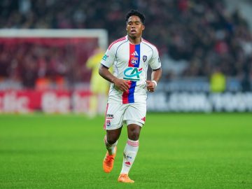 Endrick em ação no seu primeiro jogo pelo Lyon (Foto: Divulgação)