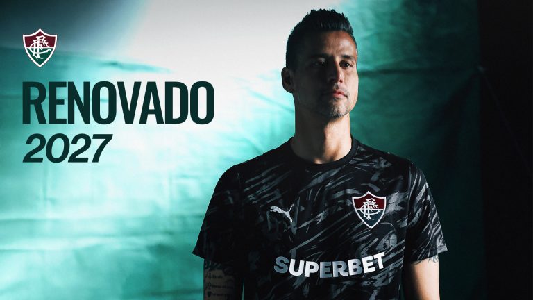 Fábio renovou até dezembro de 2027 com o Fluminense | Foto: Divulgação - Fluminense