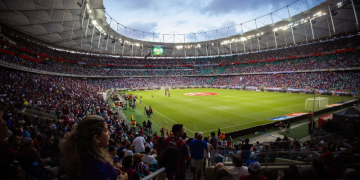 Arena Fonte Nova, palco da partida dessa noite | Foto: Letícia Martins - EC Bahia
