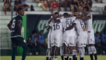 Botafogo comemora gol sobre o Boavista
