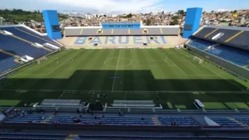 Arena barueri, palco do jogo.
