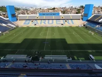 Arena barueri, palco do jogo.