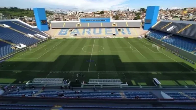 Arena barueri, palco do jogo.