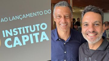 Conheci Alexandre na inauguração do Instituto Capita, liderado por Diego Torres, filho dele.