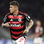 Carrascal foi expulso após falta em Bidon na Supercopa | Foto: Gilvan de Souza - Flamengo