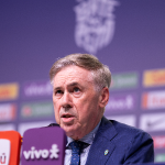 Ancelotti durante convocação para amistosos