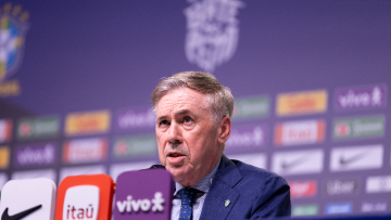 Ancelotti durante convocação para amistosos
