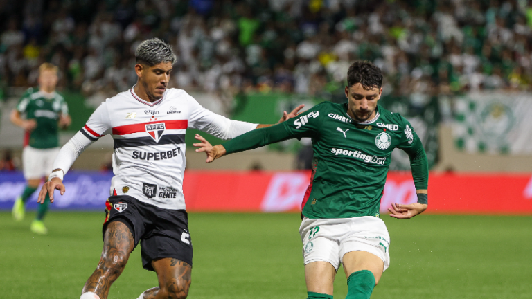 Palmeiras saiu vencedor do último encontro entre as equipes